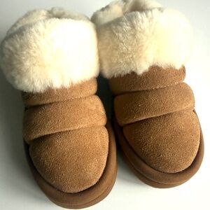 UGG Tazzlita Platform Slippers Children's Size 1 EUC